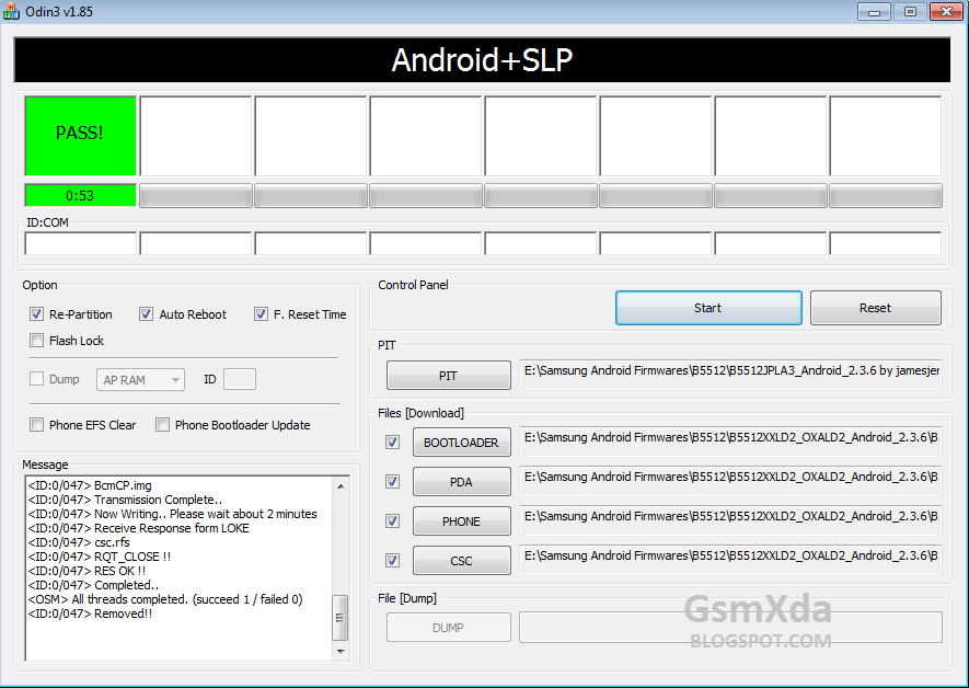 samsaung shv-e160k pit file free download
